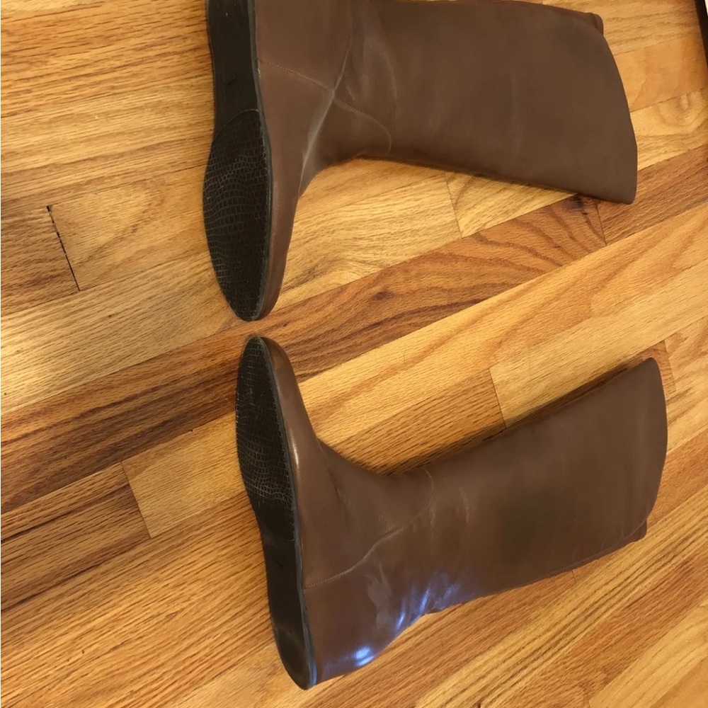Stuart Weitzman Brown Boots Size 7 - image 5